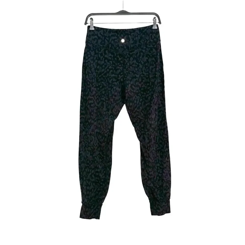 Lululemon Align Black Gray Camo High Rise Joggers 8 in Incognito Camo Multi Gray